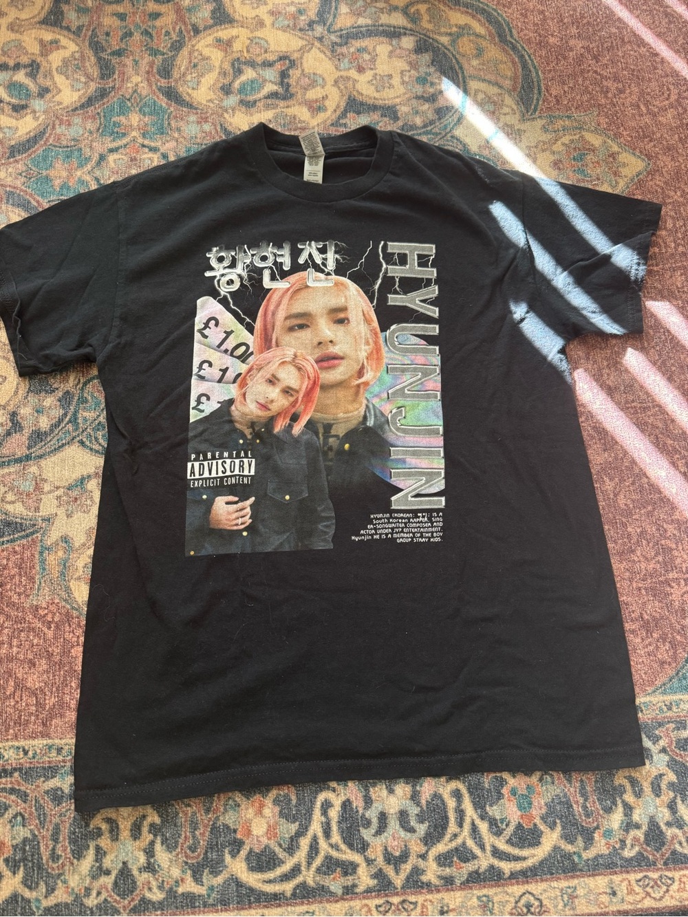 Hyunjin Stray Kids shirt skzoo Medium